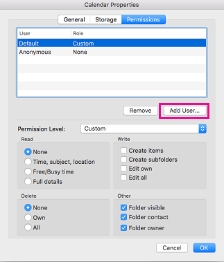 designatte outlook for mac as default email client